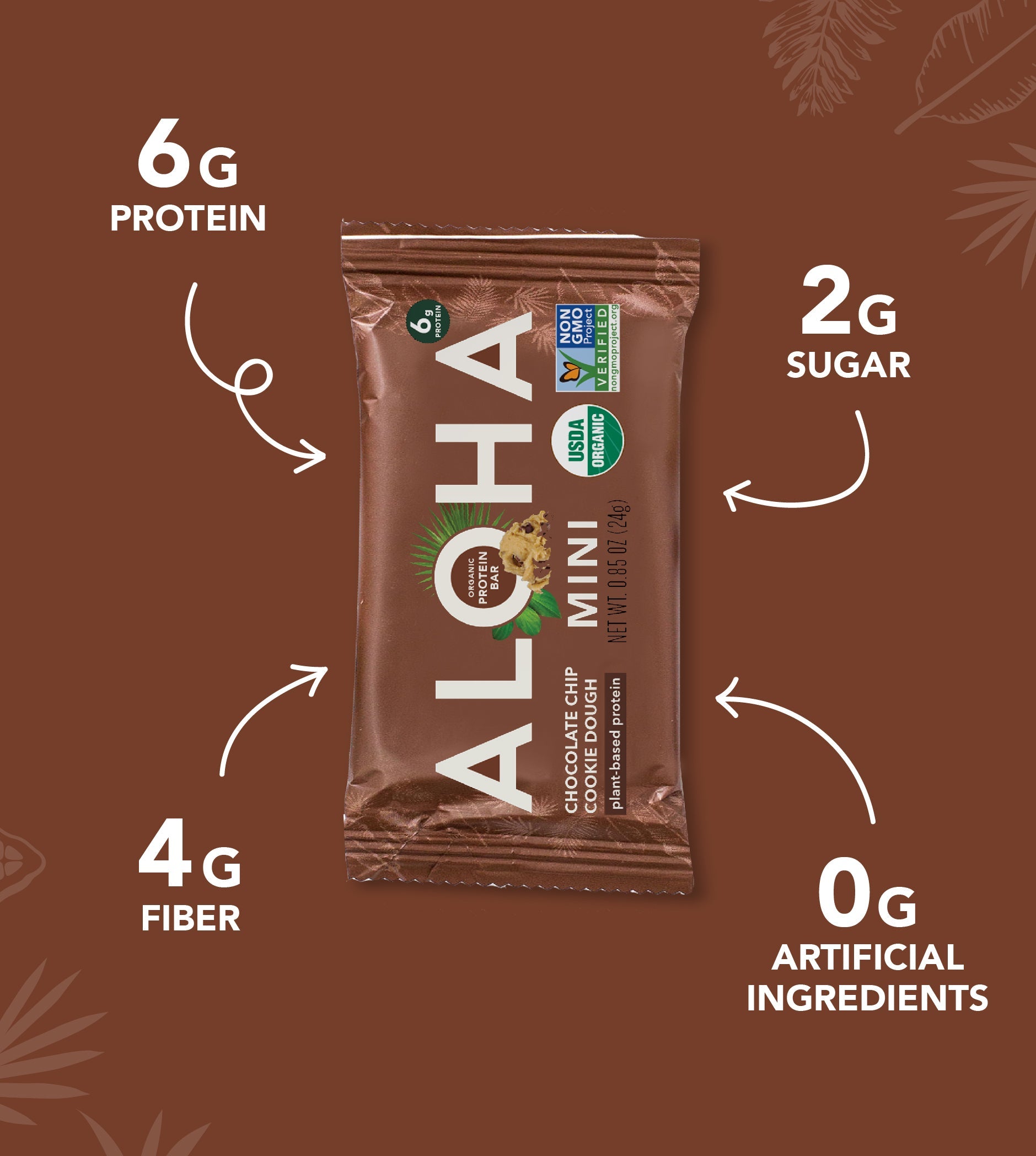 Chocolate Chip Cookie Dough - Mini Bars