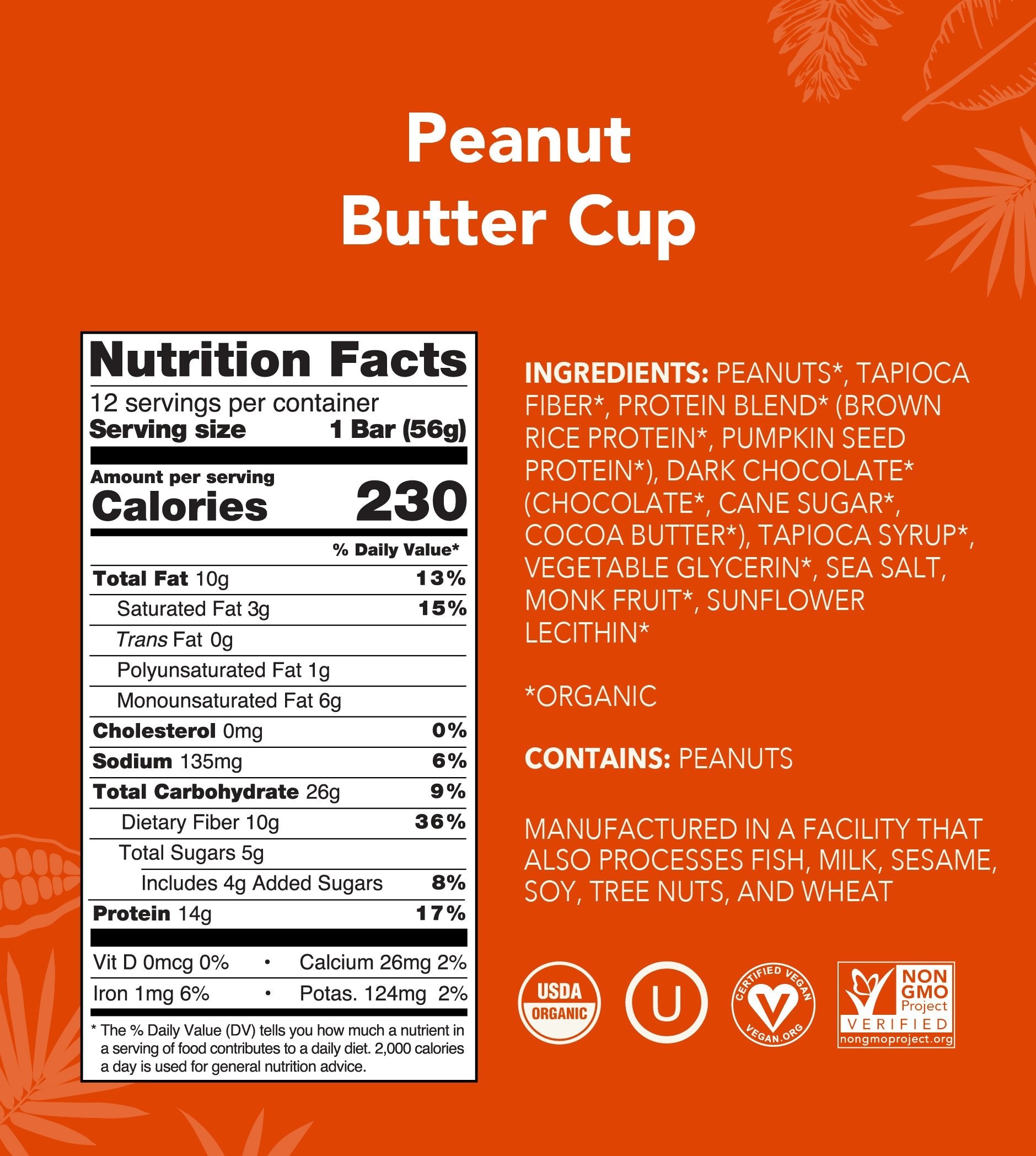 Peanut Butter Cup - Protein Bars (CAD)