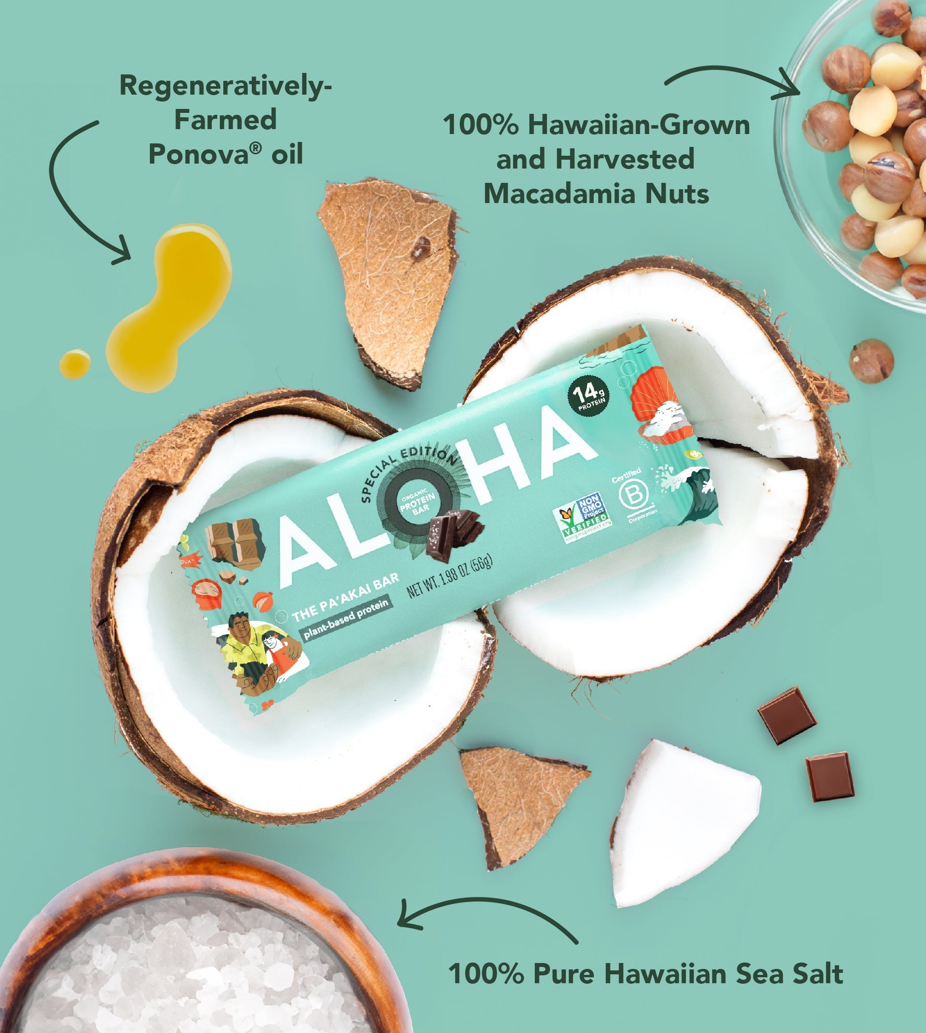 The Pa'akai Bar - Protein Bars