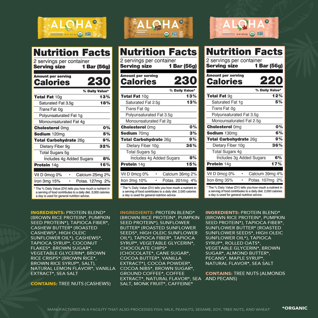 Protein Bar Sampler #2 - Variety Pack