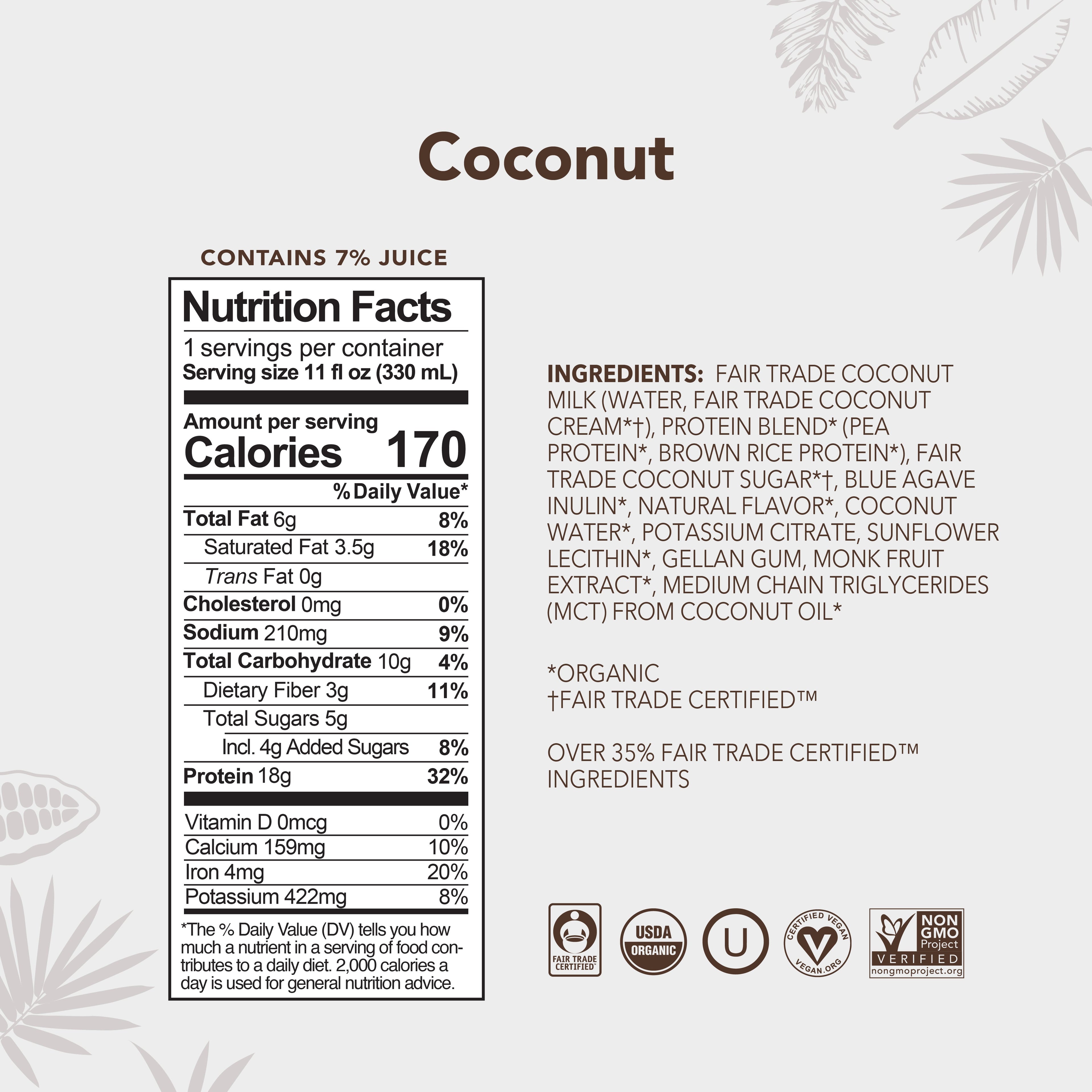 Coconut - Protein Drinks